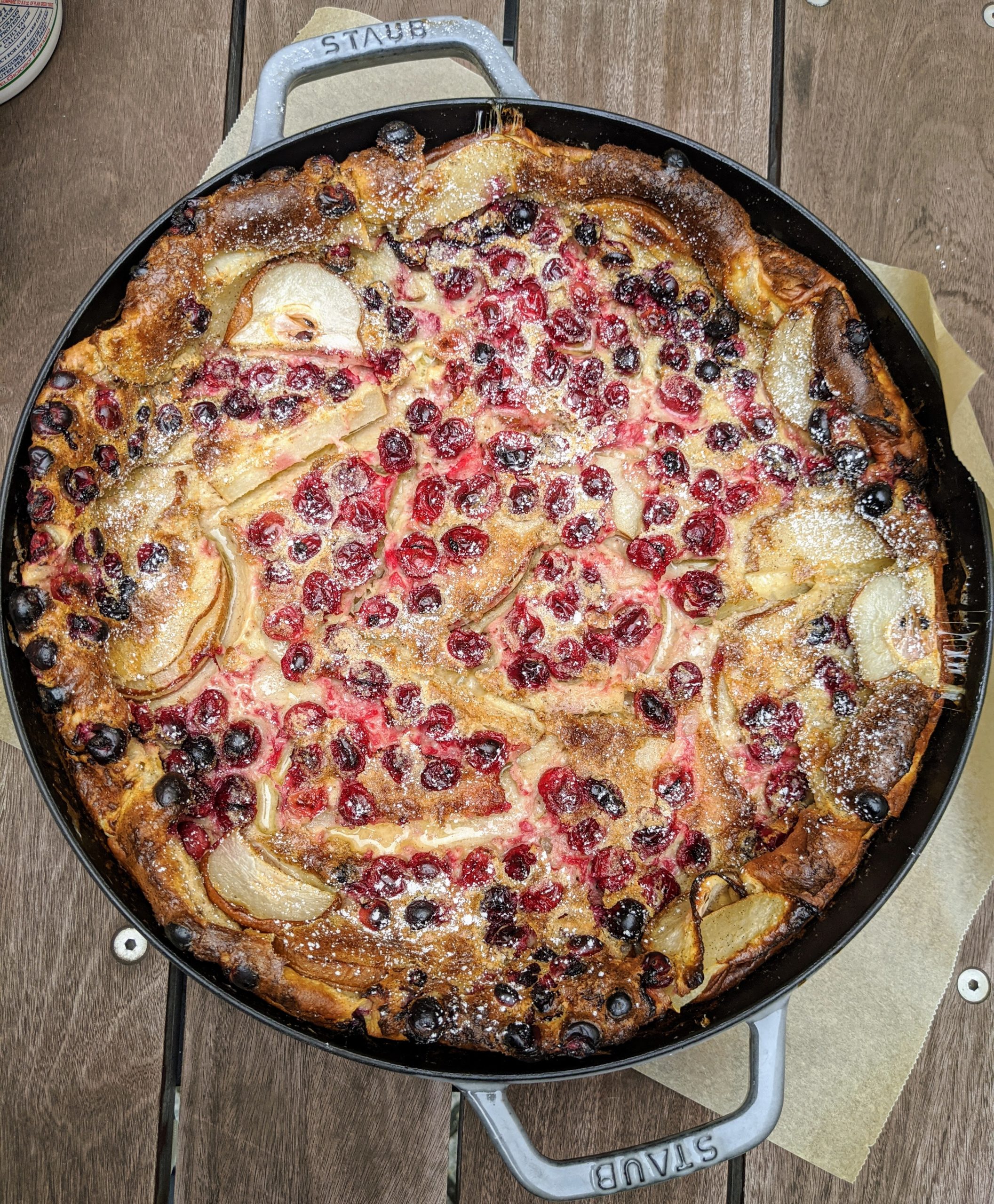 Asian PearCranberry Clafoutis Moveable Feast